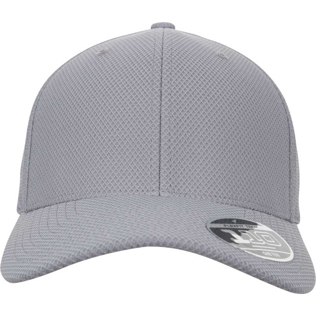 Flexfit Hybrid Cap Grey – front