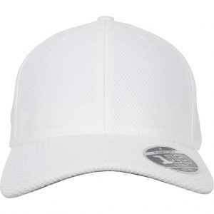 Flexfit Hybrid Cap White – front