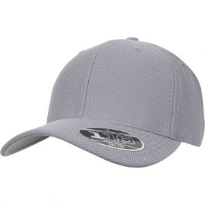 Flexfit Hybrid Cap Grey - oblique