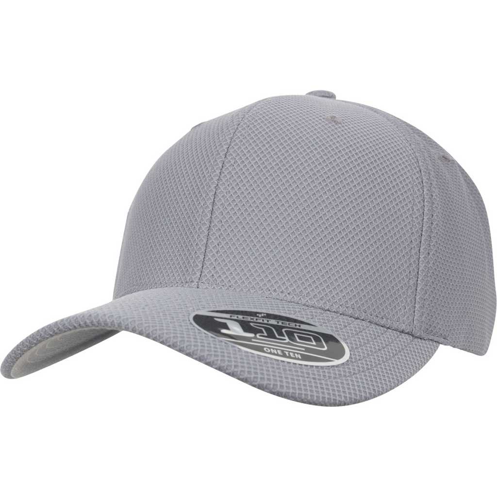 Flexfit Hybrid Cap Grey – oblique