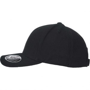 Flexfit Hybrid Cap Black – side 1