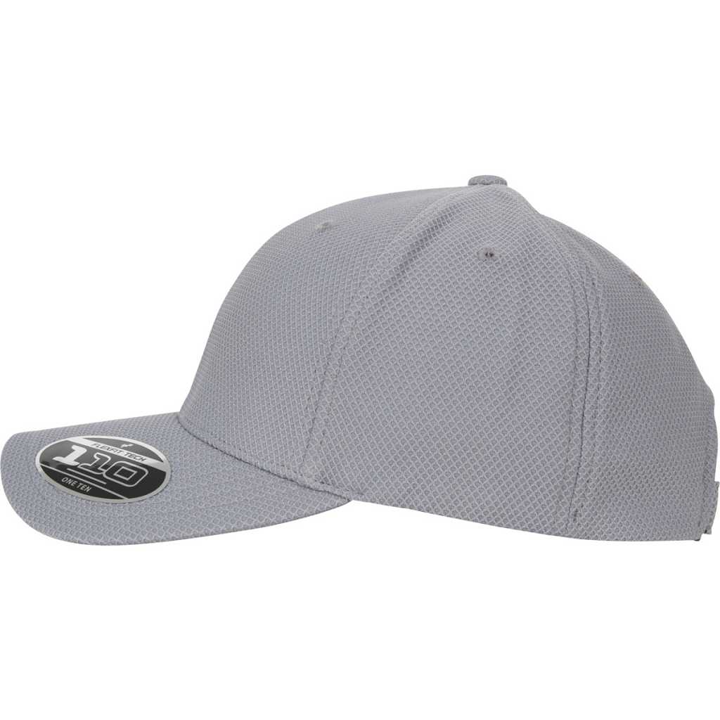 Flexfit Hybrid Cap Grey – side 1