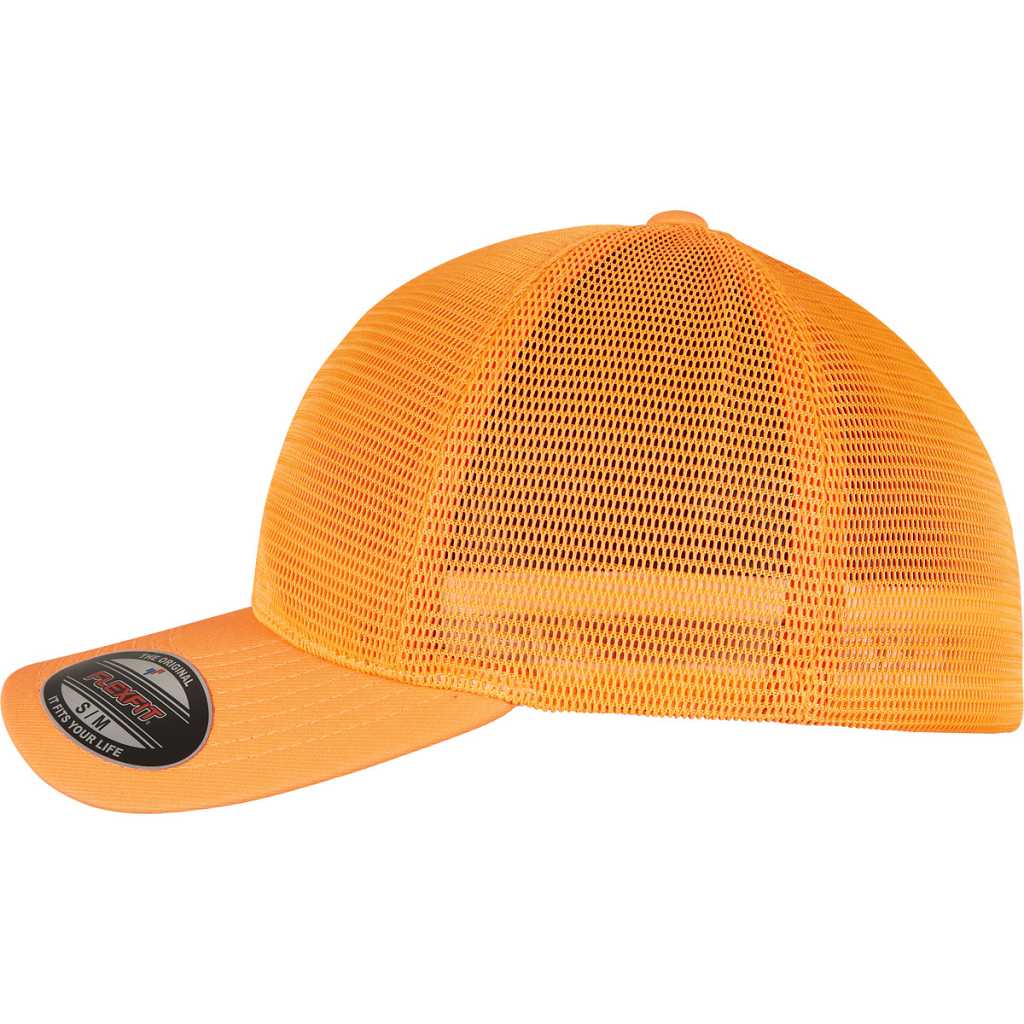 Flexfit Flexfit 360 Omnimesh Cap Neon Orange – side 1