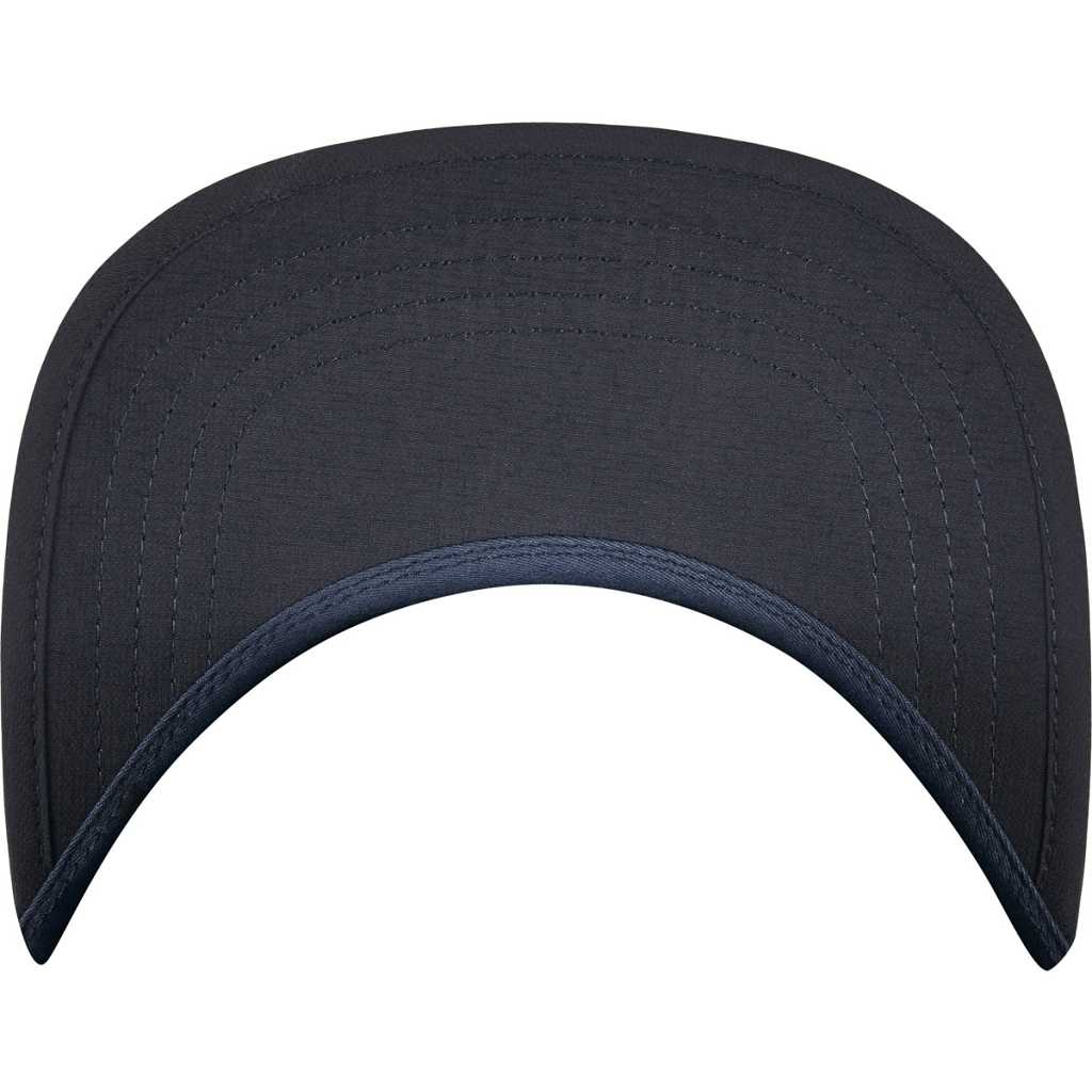 Flexfit Nylon Snapback Marinenblau – front