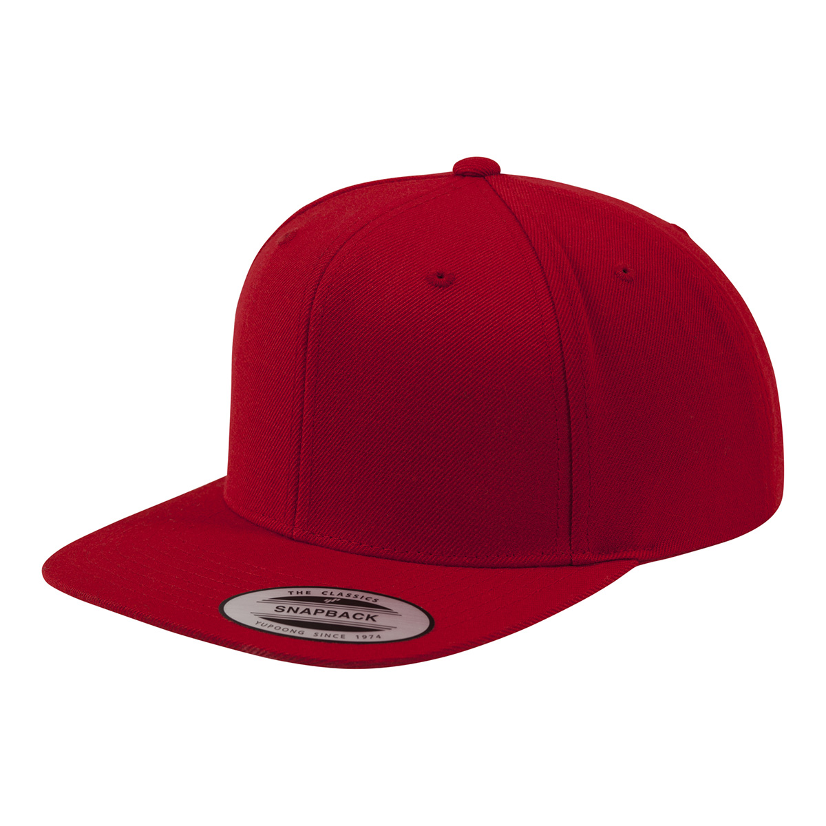 Flexfit Classic Snapback Red/Red – oblique