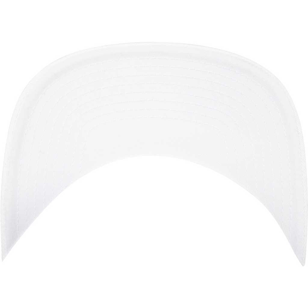 Flexfit Organic Cotton Snapback Weiß – front