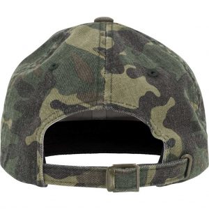 Flexfit Low Profile Camo Washed Cap Wood Camouflage – back