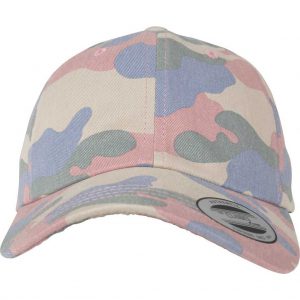 Flexfit Low Profile Cotton Camo Cap Roseblue Camouflage – front