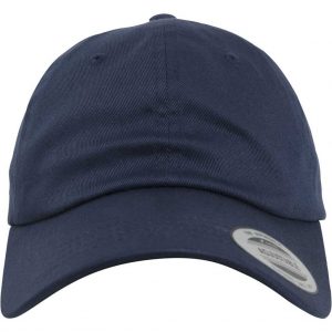 Flexfit Low Profile Organic Cotton Cap Marinenblau – front
