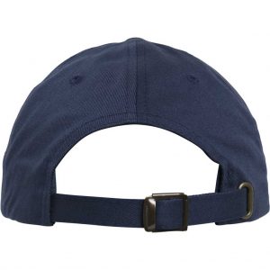 Flexfit Low Profile Organic Cotton Cap Marinenblau – back