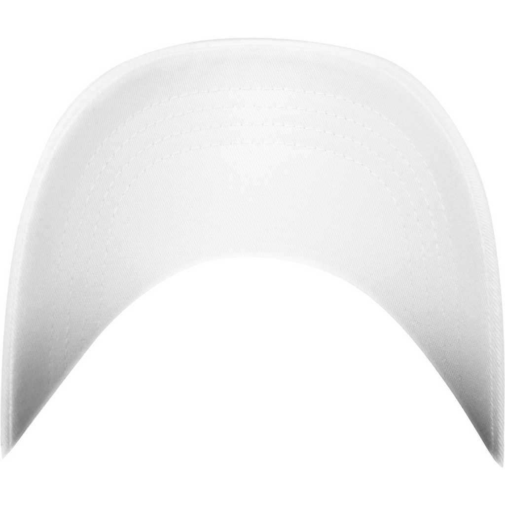 Flexfit Low Profile Organic Cotton Cap Weiß – schild