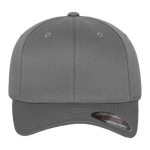 Flexfit Wooly Combed Grey – front