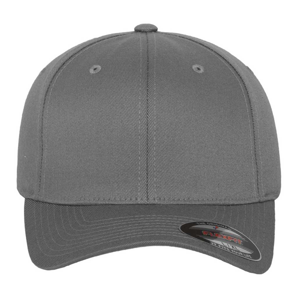 Flexfit Wooly Combed Grey – front