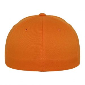 Flexfit Wooly Combed Orange – back