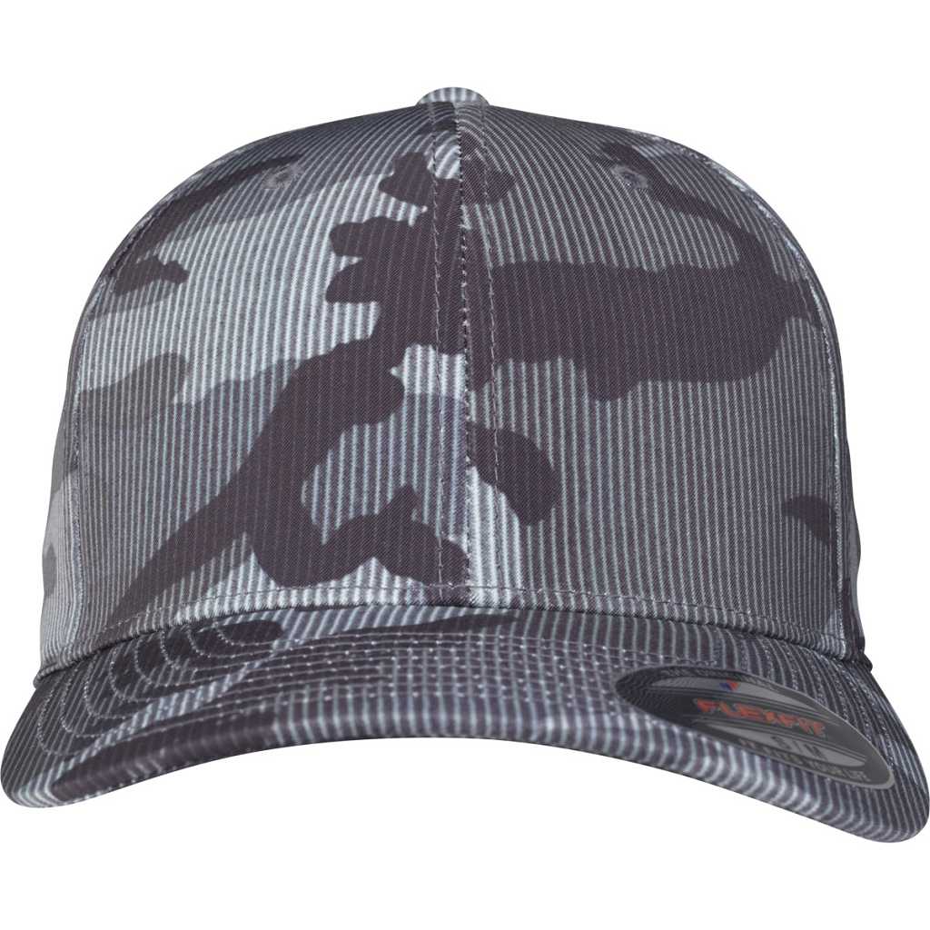 Flexfit Flexfit Camo Stripe Cap Dunkel Camouflage – front