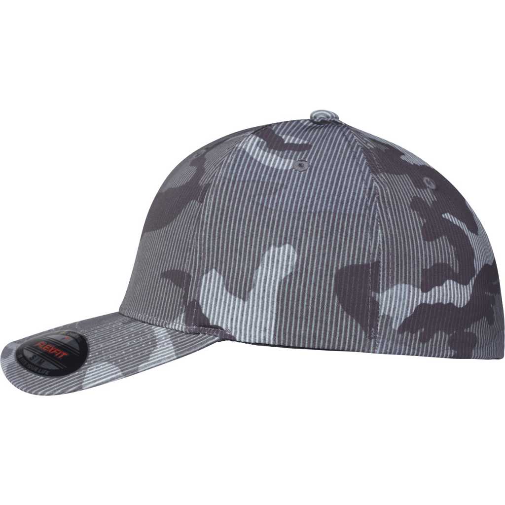 Flexfit Flexfit Camo Stripe Cap Dunkel Camouflage – side 1