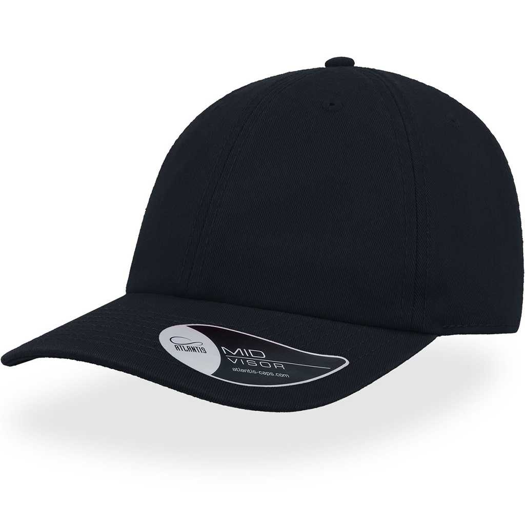 Atlantis Dad Hat – Baseball Cap Marinenblau – oblique