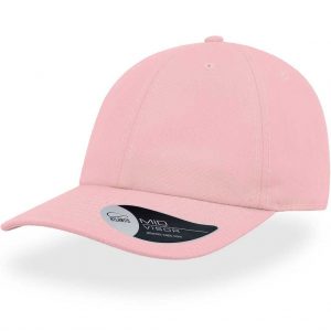 Atlantis Dad Hat – Baseball Cap Rosa - oblique