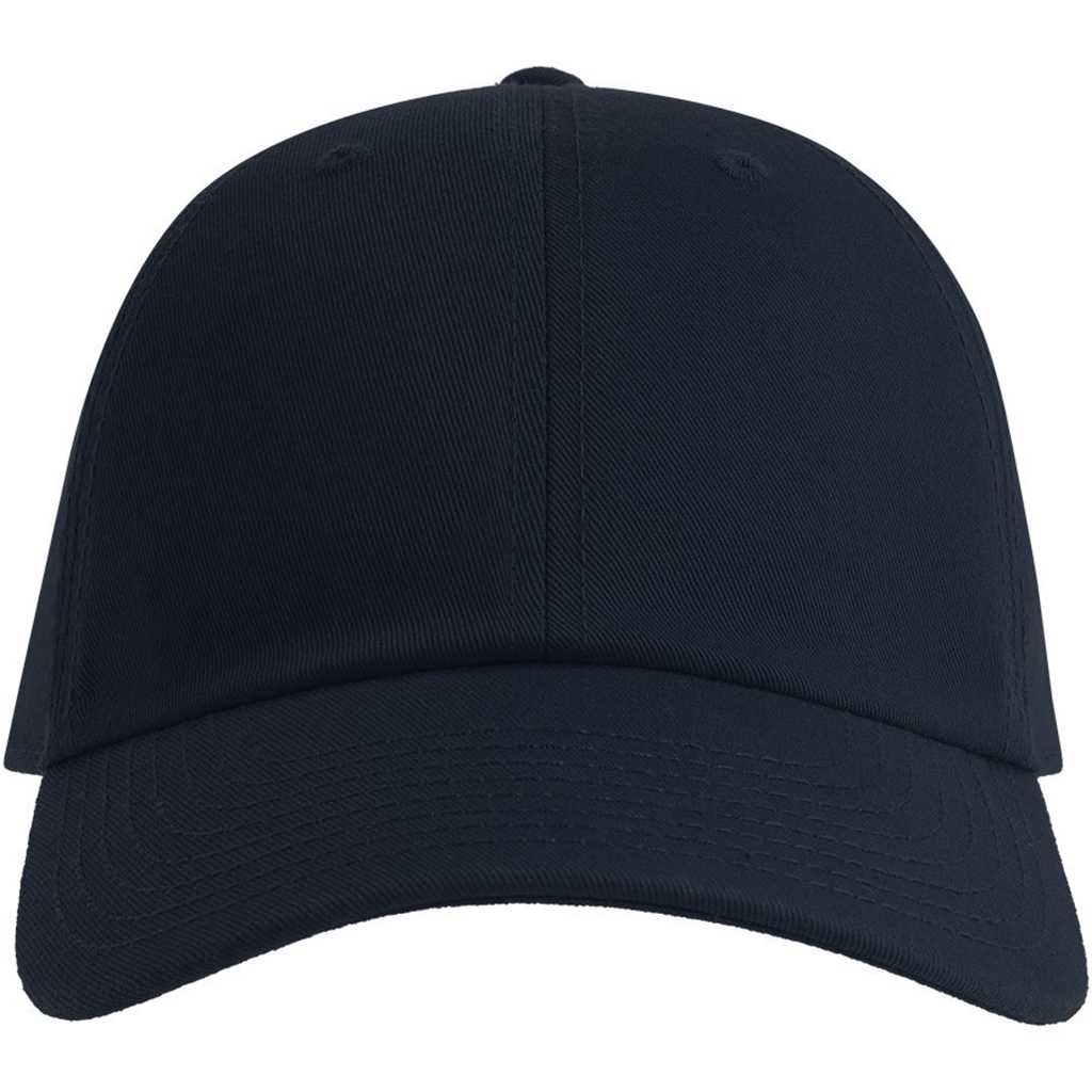 Atlantis Dad Hat – Baseball Cap Marinenblau – front