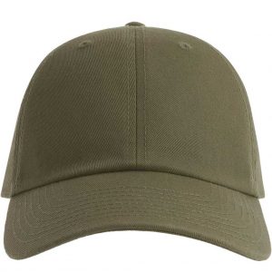 Atlantis Dad Hat – Baseball Cap Olivgrün – front