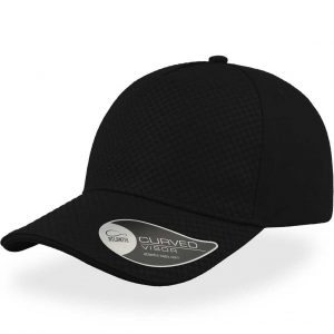 Flexfit Gear-Baseball Cap Schwarz - oblique
