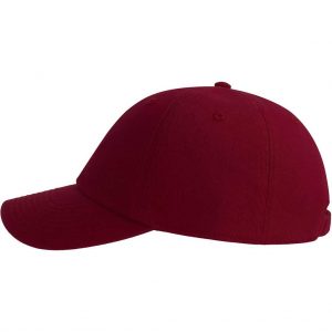 Atlantis Dad Hat – Baseball Cap Burgundy – side 1