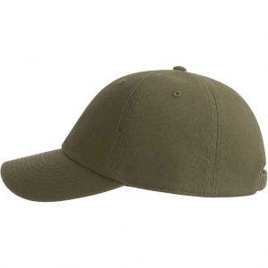 Atlantis Dad Hat – Baseball Cap Olivgrün – side 1