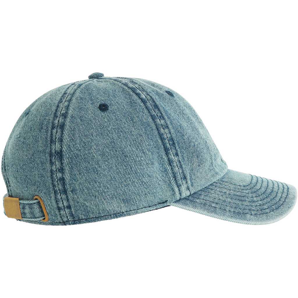 Atlantis Dad Hat – Baseball Cap Clear Wash Denim – side 2