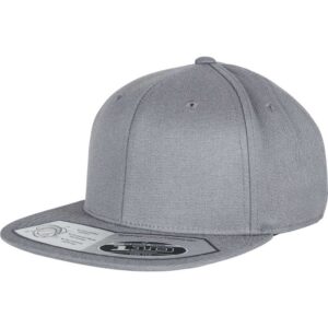 Flexfit 110 Fitted Snapback Grey - oblique