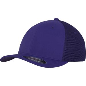 Flexfit Flexfit Tactel Mesh Cap Purple - oblique