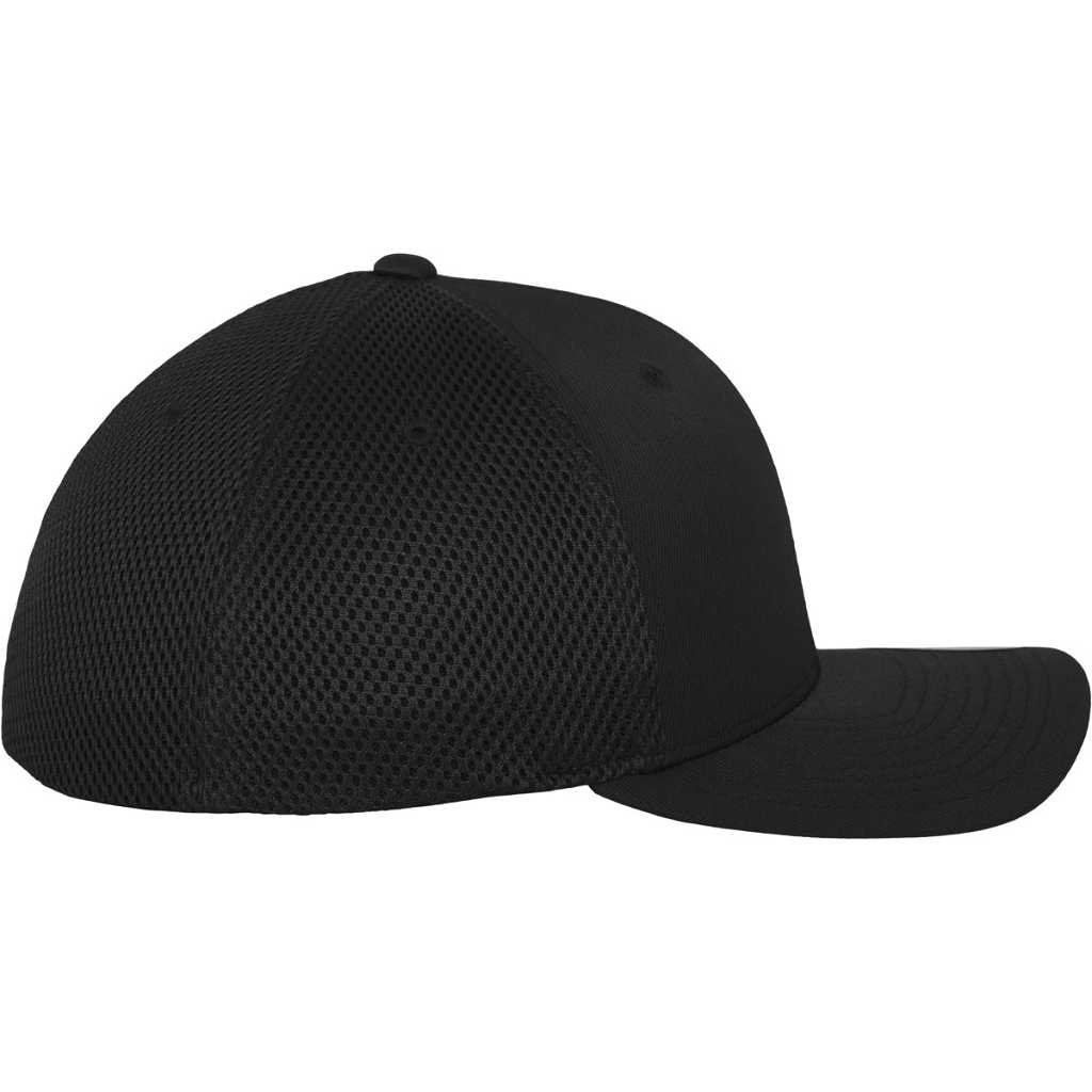 Flexfit Flexfit Tactel Mesh Cap Black – side 2