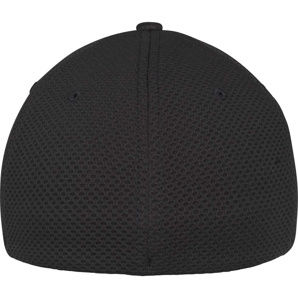 Flexfit Flexfit 3D Hexagon Jersey Cap Black – back