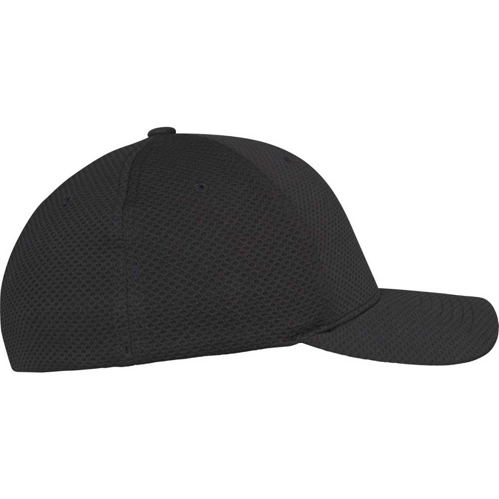 Flexfit Flexfit 3D Hexagon Jersey Cap Black – side 2