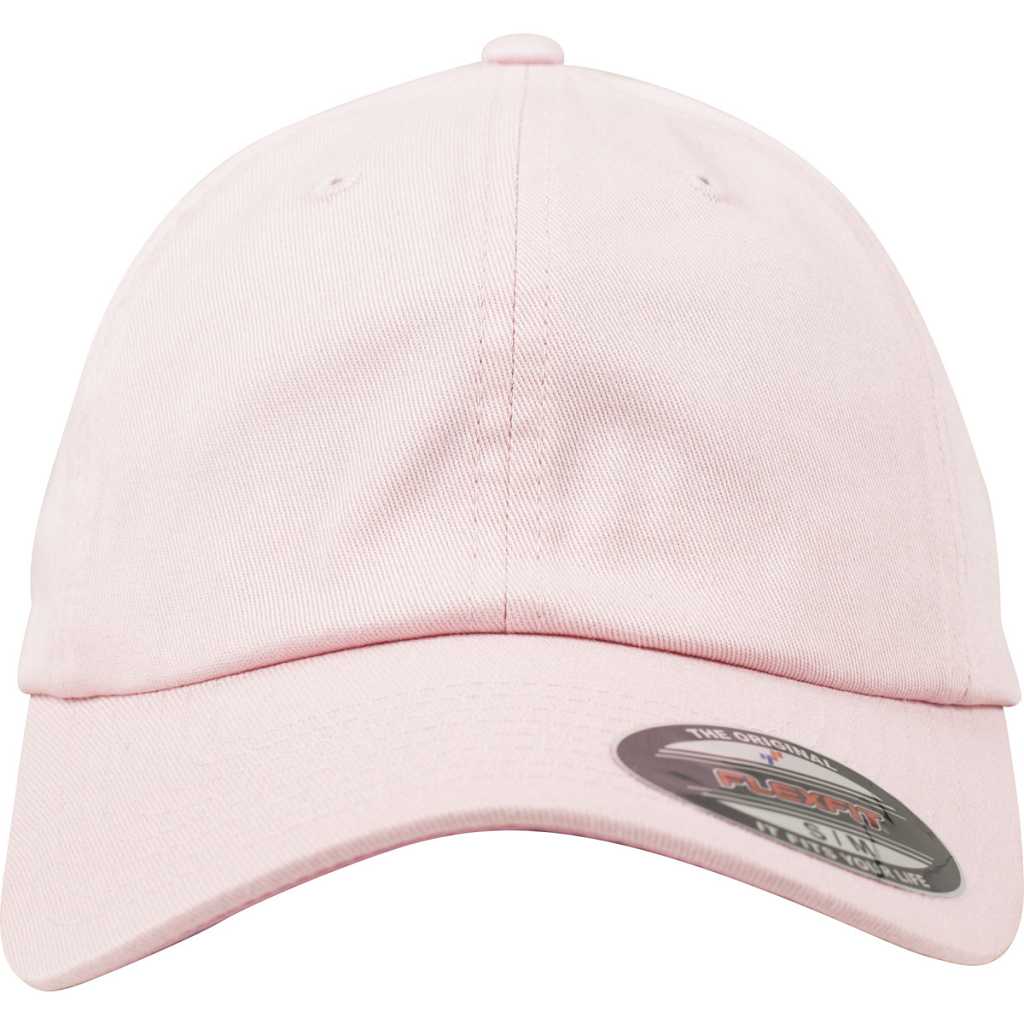 Flexfit Flexfit Cotton Twill Dad Cap Pink – front