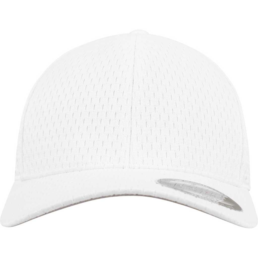 Flexfit Flexfit Athletic Mesh Cap White – front