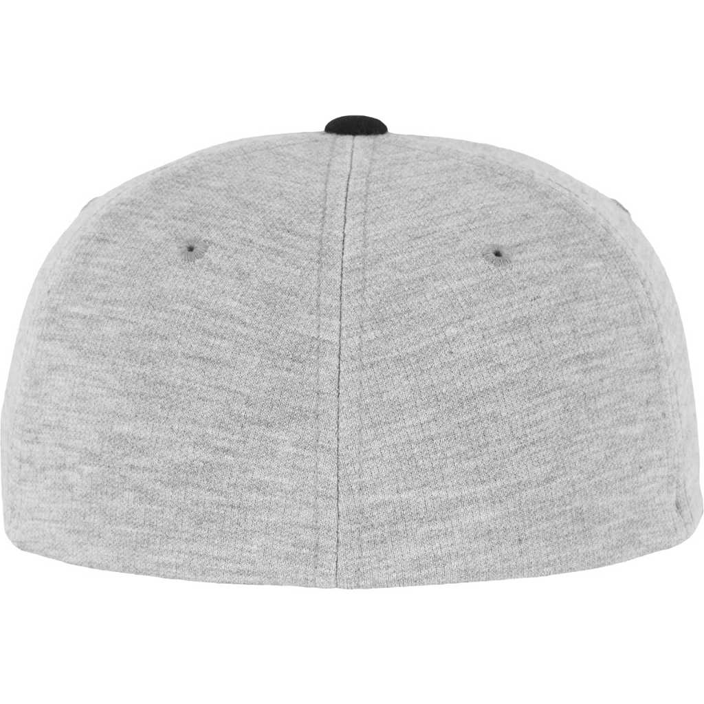 Flexfit Flexfit Double Jersey 2-Tone Cap Grey/Black – back