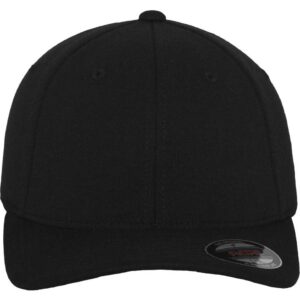 Flexfit Flexfit Double Jersey Cap Black – front
