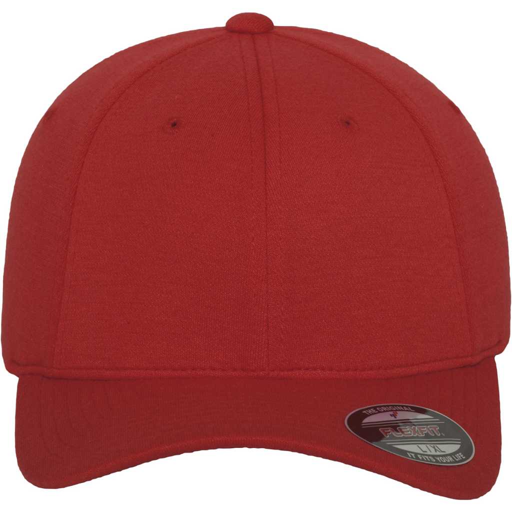 Flexfit Flexfit Double Jersey Cap Red – front