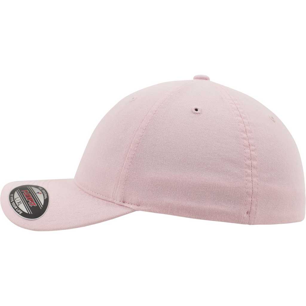 Flexfit Garment Washed Cotton Dad Hat Pink – side 1