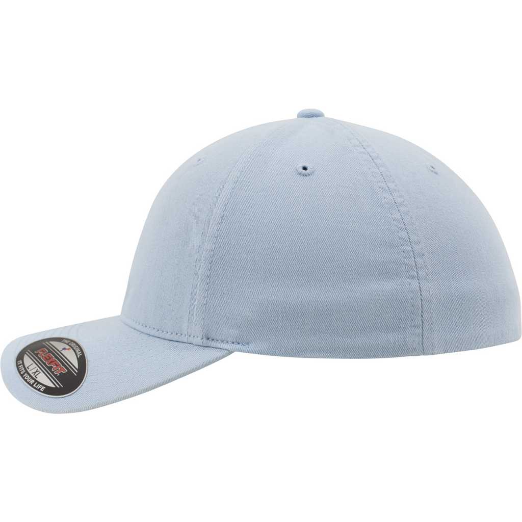 Flexfit Garment Washed Cotton Dad Hat Light Blue – side 1