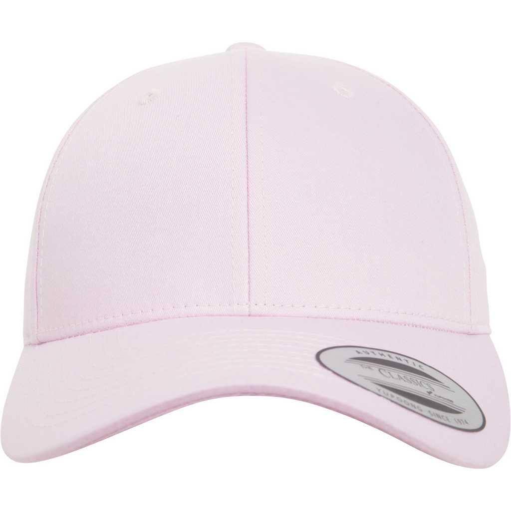 Flexfit Curved Classic Snapback Pink – front