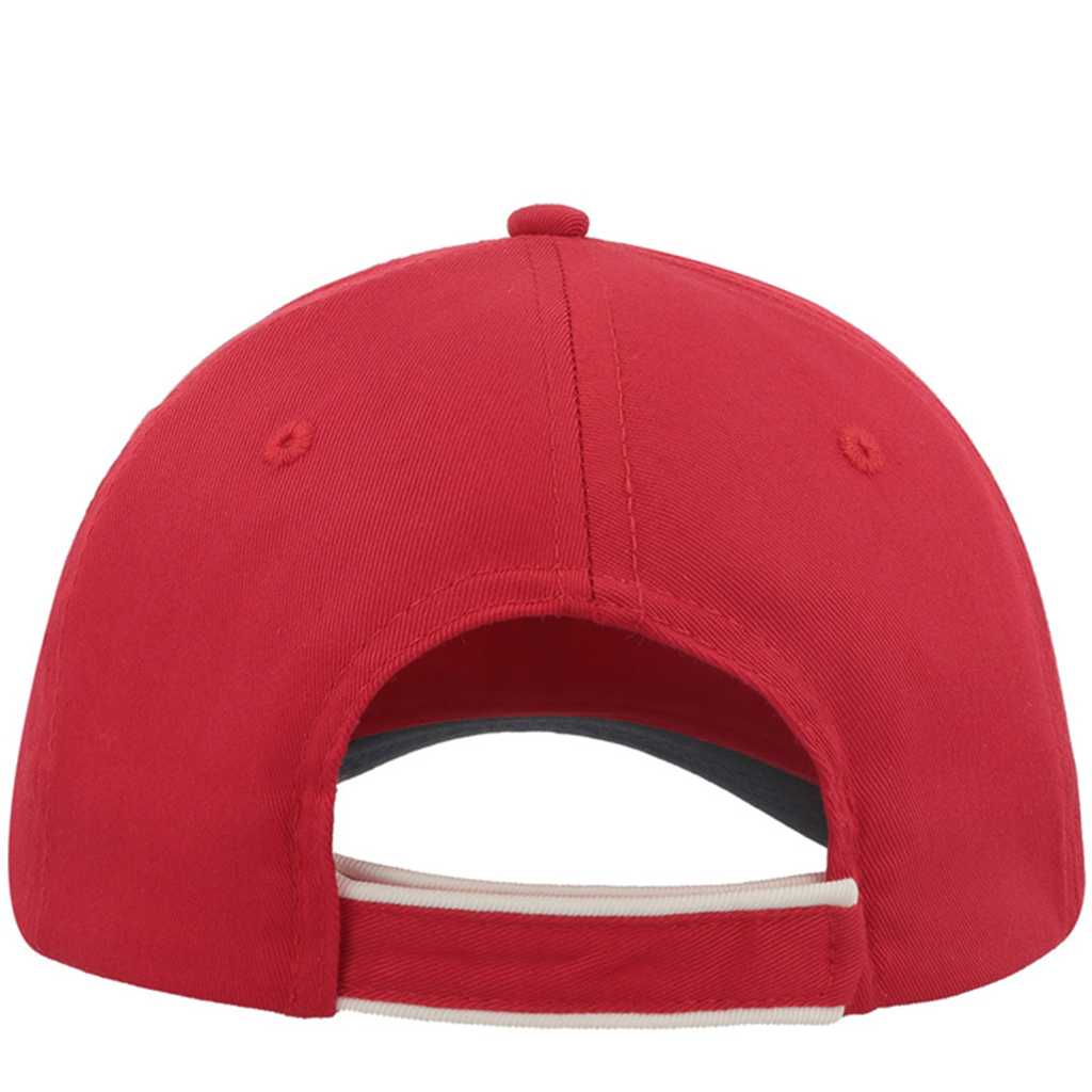 Atlantis Zoom Piping Sandwich Cap Red/White/Navy – back