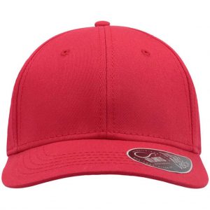 Atlantis Pitcher – Baseball Cap Red/Grey – front