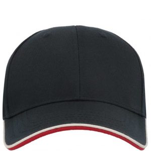 Atlantis Zoom Piping Sandwich Cap Navy/White/Red – front