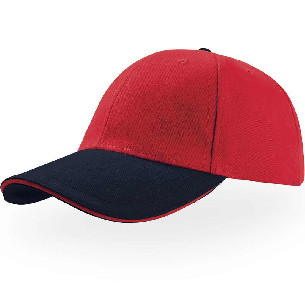 Atlantis Liberty Sandwich Cap Red/Navy/Red – oblique