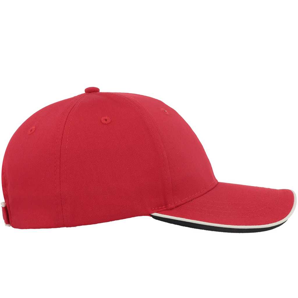 Atlantis Zoom Piping Sandwich Cap Red/White/Navy – side 2